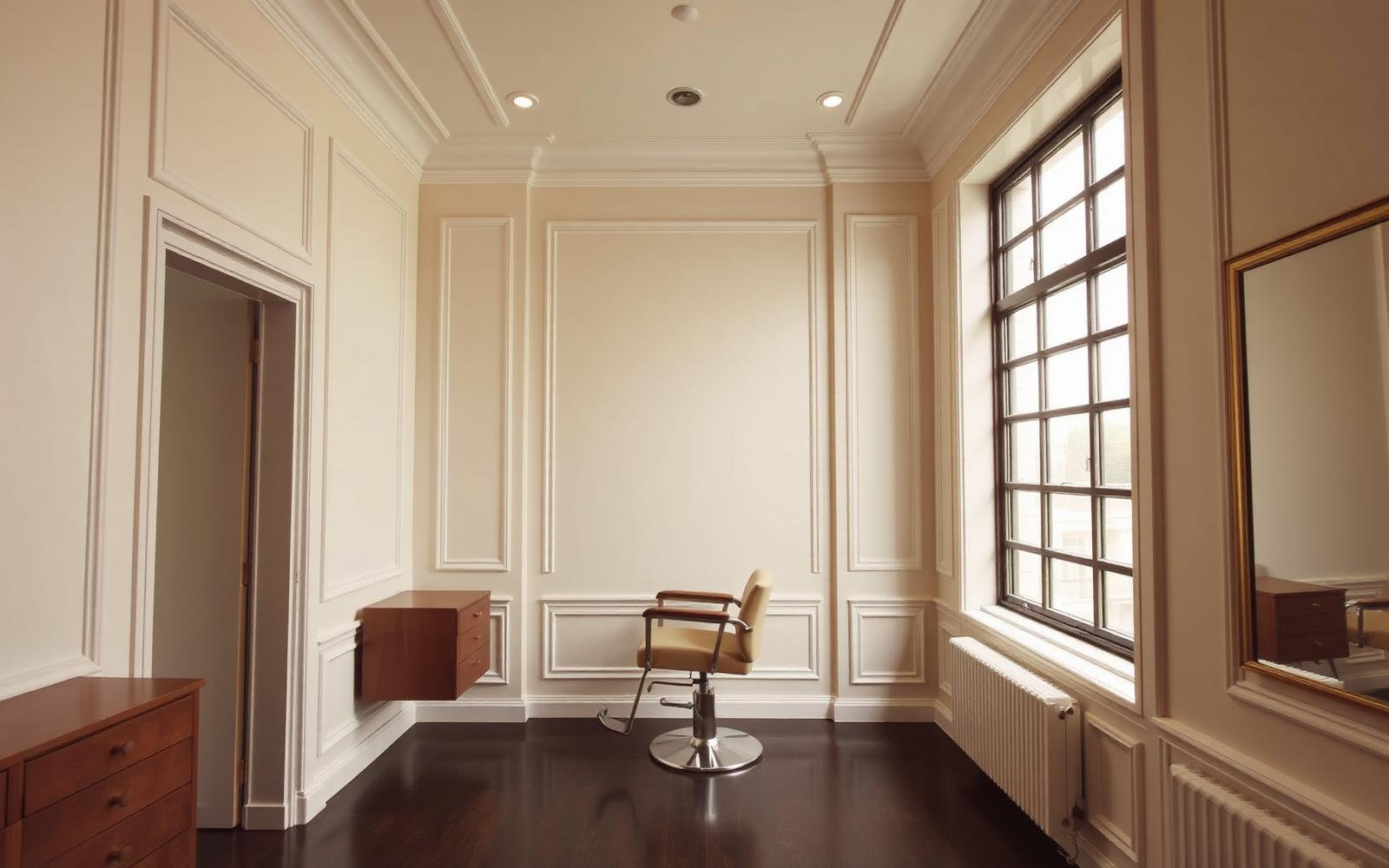 The Ice of Lagos Hair studio interior in Lekki, Lagos